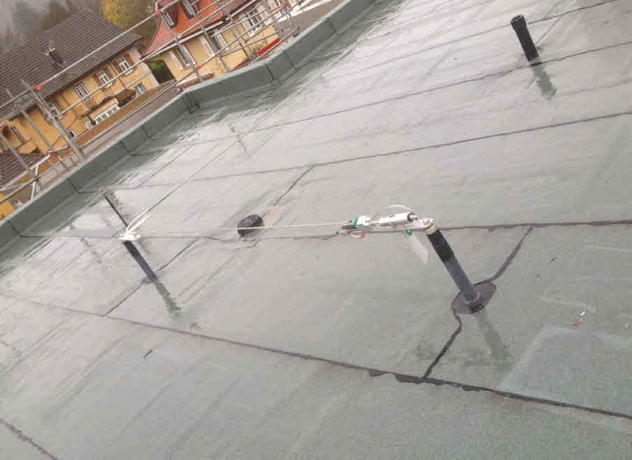 Sicherheitskonzept Flachdach